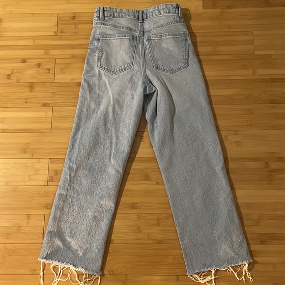 ASOS DESIGN cropped easy straight jean - light blue - Picture 4 of 4